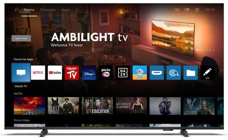 Philips - 55PUS8009 - 4K LED TV - Zwart - 55 Inch