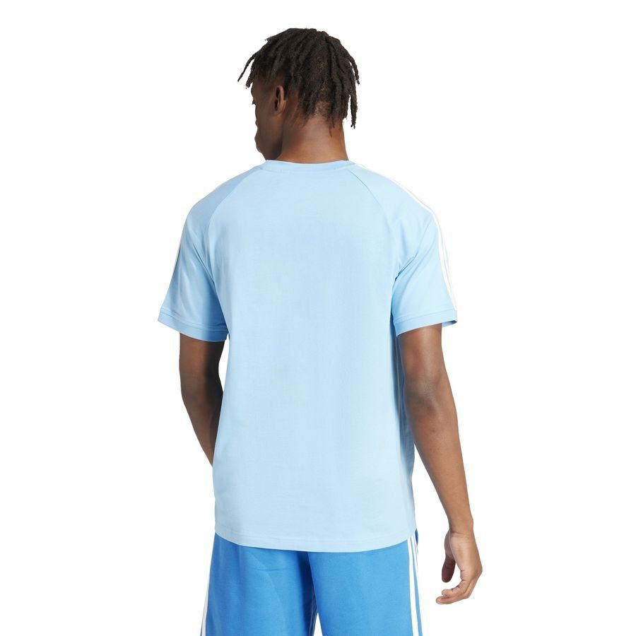 adidas Originals T-Shirt - Bleu Ciel/Blanc