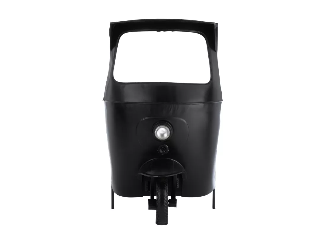 Bar vélo tuktuk métal noir Jeannot L 97cm