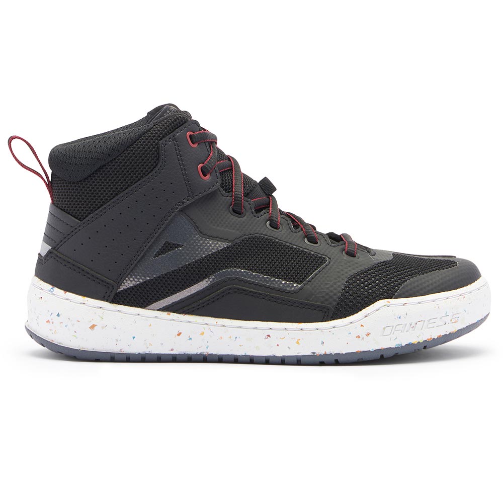 Dainese - Baskets femme Suburb Air Woman Noir / Rouge / Gris