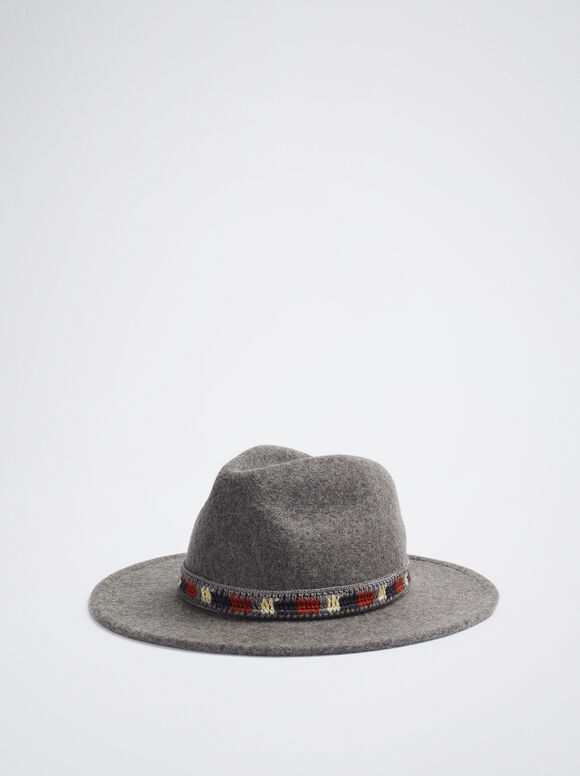 Gorro de lã - Cinza