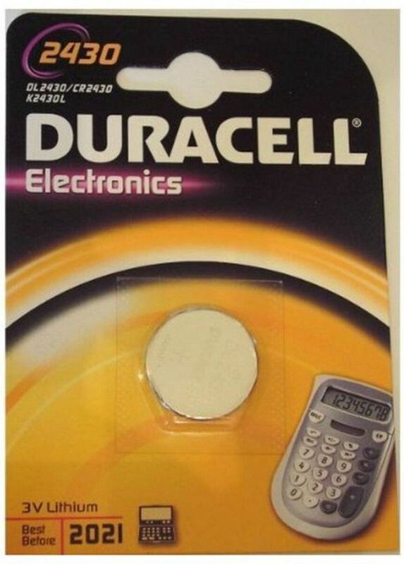 Duracell - CR2430 - Knoopcelbatterij - 3V - Lithium