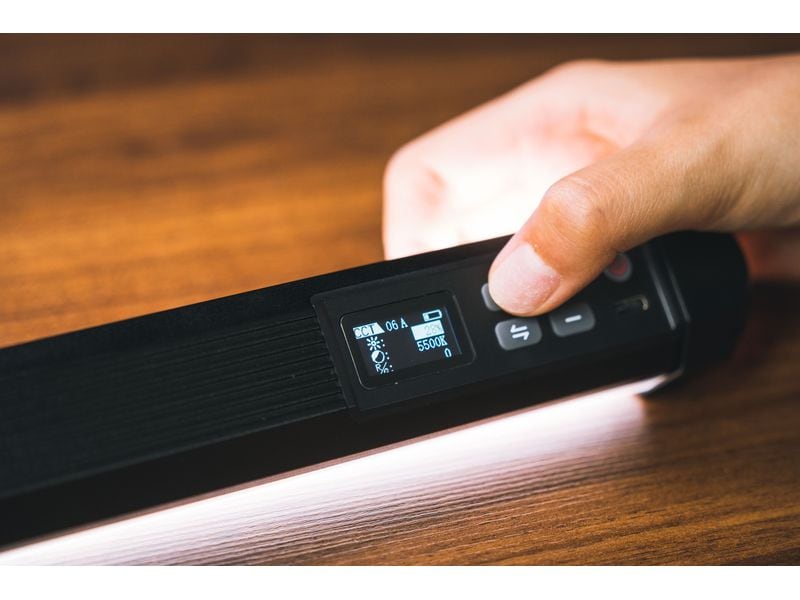 Viltrox Videoleuchte K60 2 Kit RGB Light Stick Zwei RGB-Röhren mit 1800 Lux