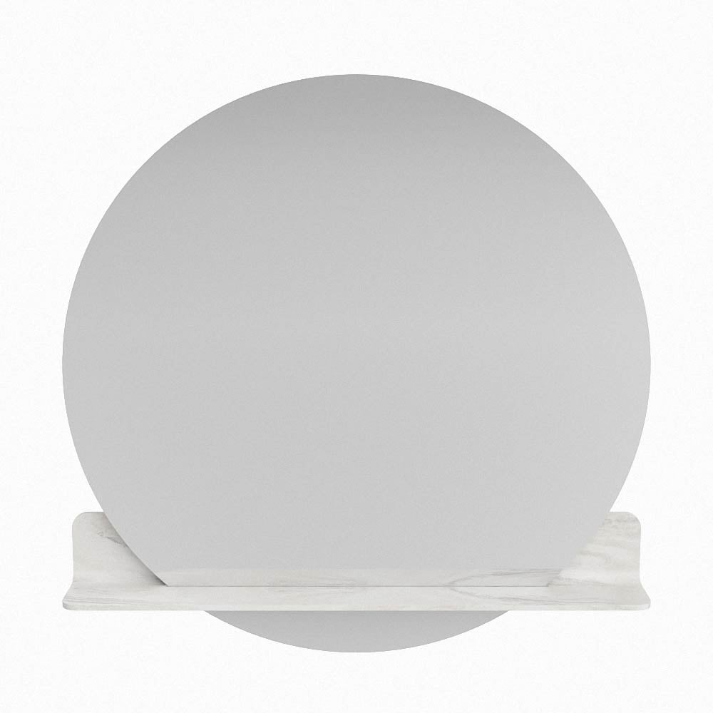 Mondiaz Spot spiegel rond Ø90cm met planchet ostra