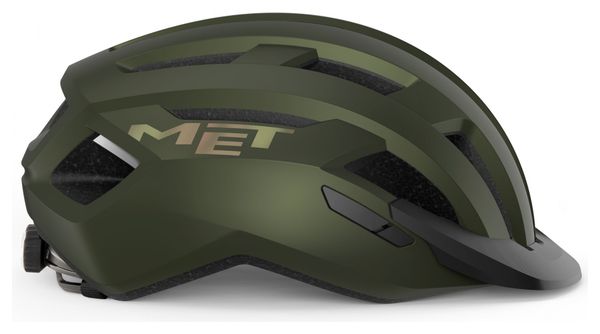 Casque MET Allroad Olive Mat