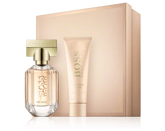 Hugo Boss The Scent for Her Set mit Perfumed Body Lotion 30ml-50ml