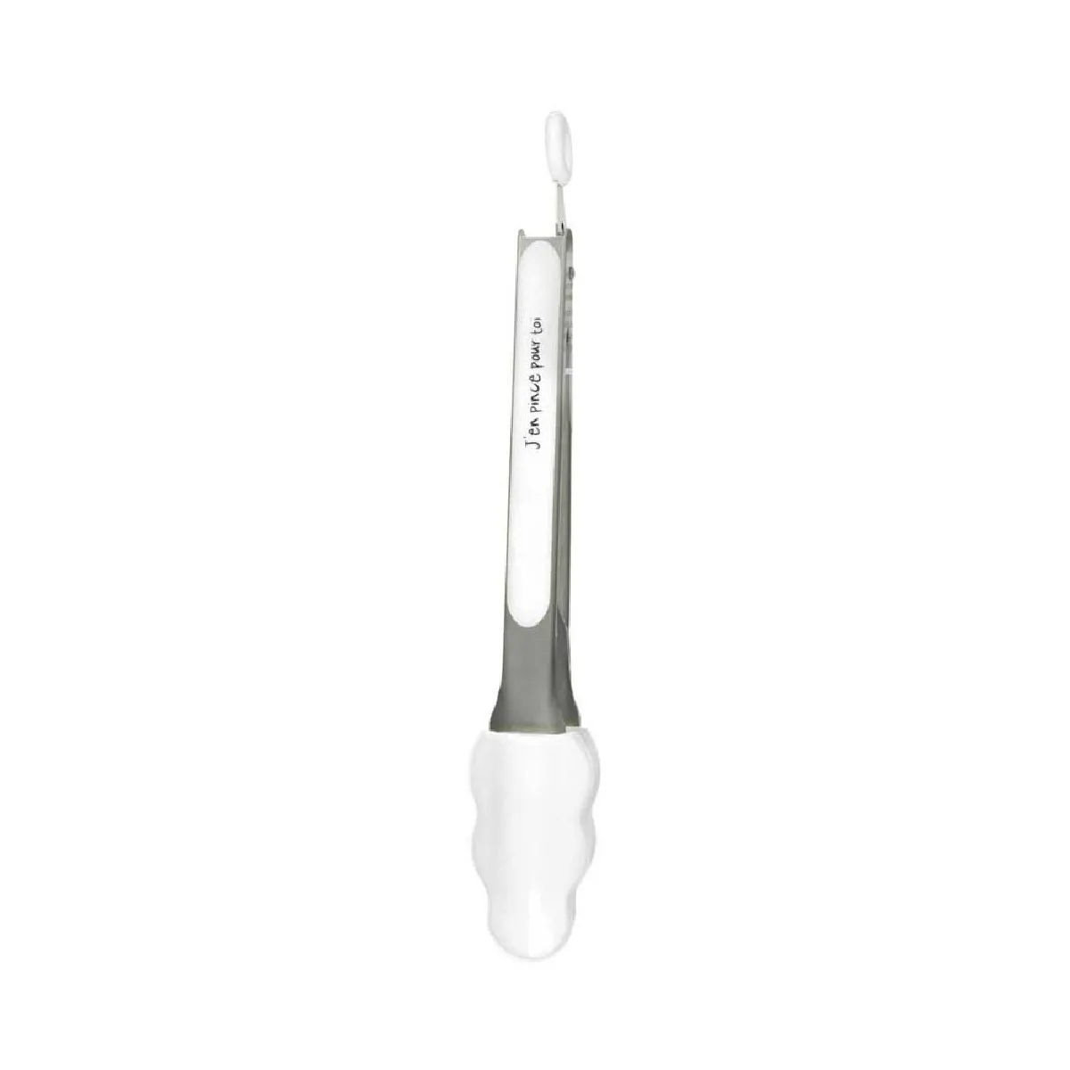 Easy Make Pince Cuisine Silicone Blanc