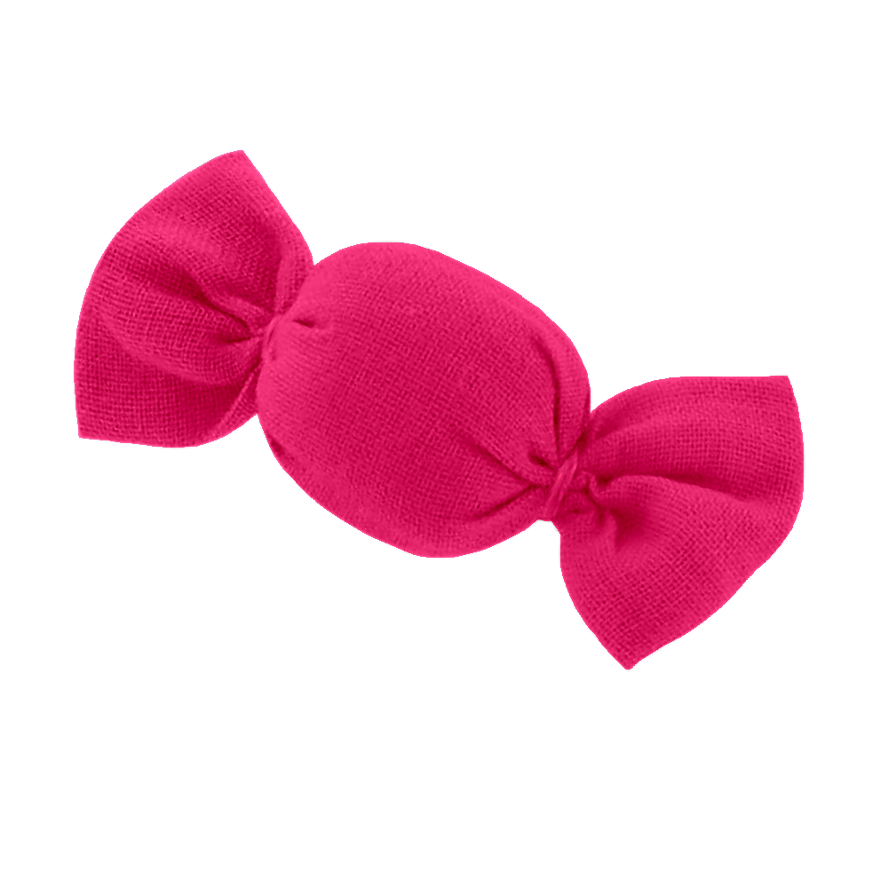 Petite Barrette Mini Bonbon Fuchsia