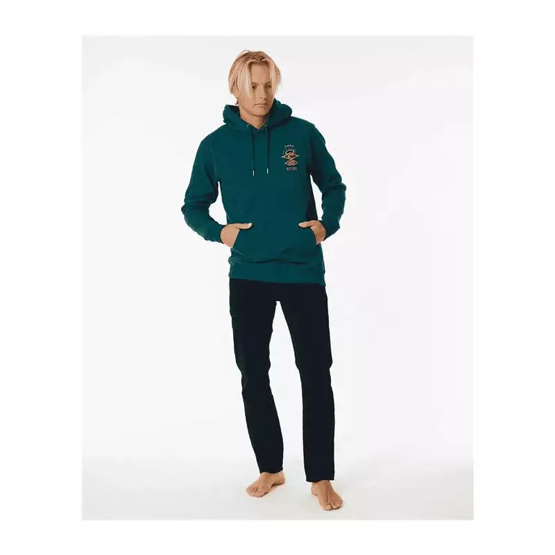 Sweat RIPCURL Search Icon Hood Blue Green