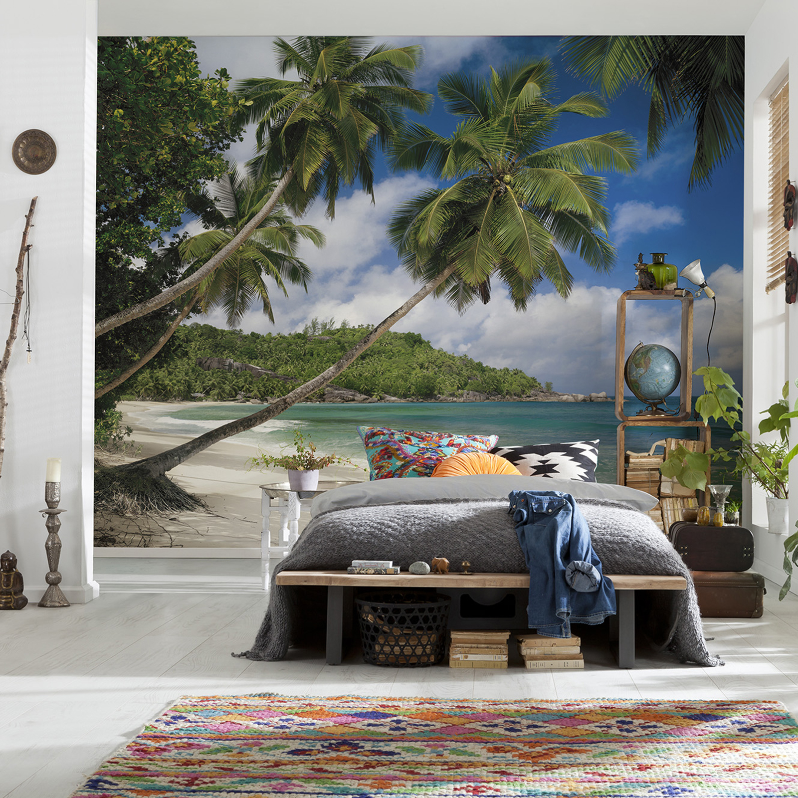 Papier-Fototapete TROPICAL SEA - bunt - 368x254 cm
