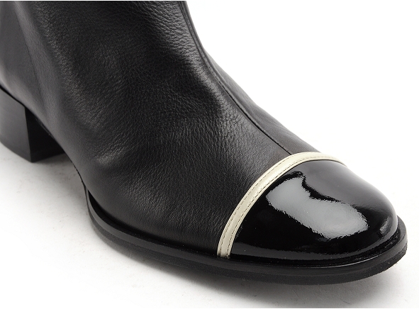Nemonic boots bottine plates femme 2174 noir