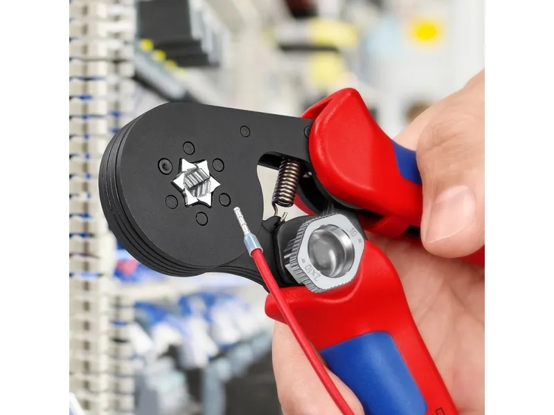 KNIPEX - Krimpudstyr - selvjusterende