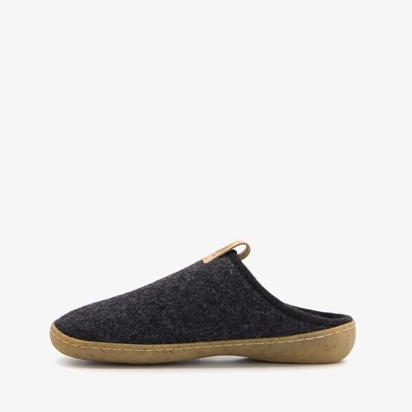 Hush Puppies wollen dames pantoffels grijs