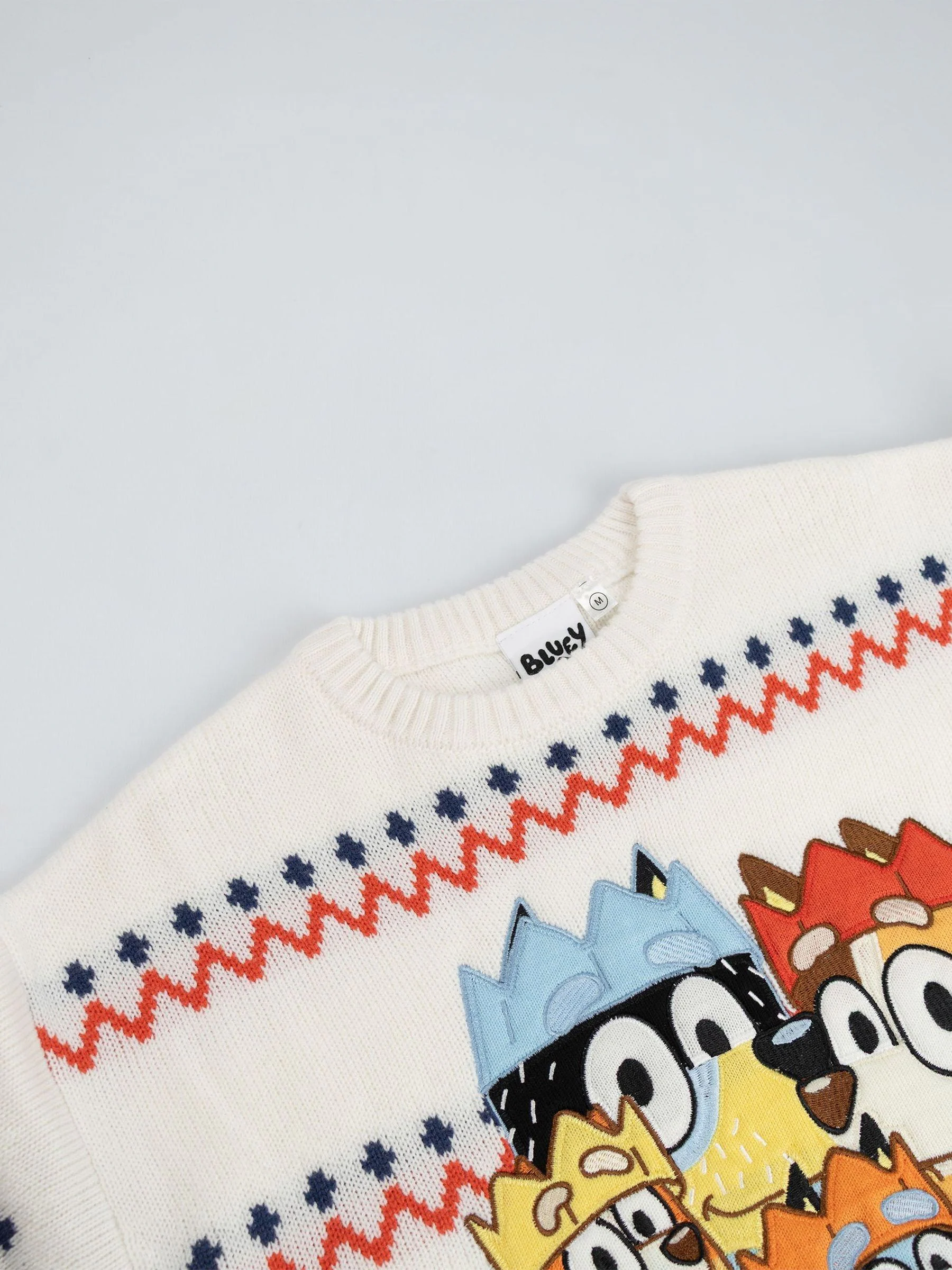 Vanilla Underground Bluey Character Christmas Jumper