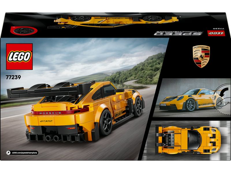 LEGO® Speed Champions Porsche 911 GT3 GT3 Sportwagen 77239 Spielzeug-Porsche für Kinder