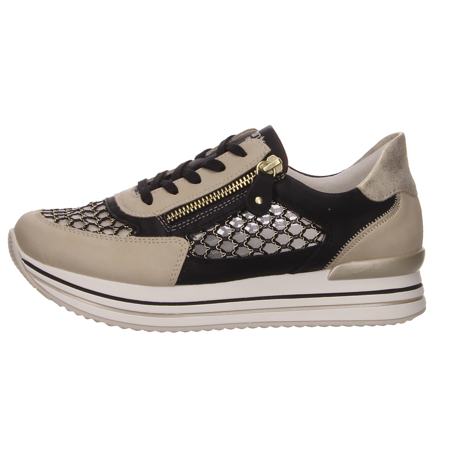 Remonte Sneaker schwarz schwarz