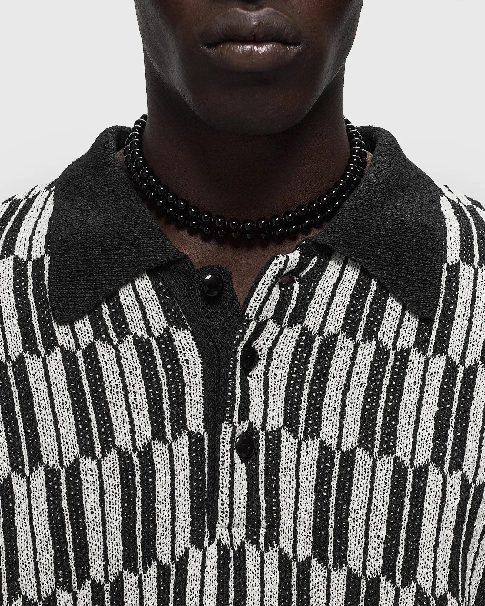 Needles Necklace - Black Onyx