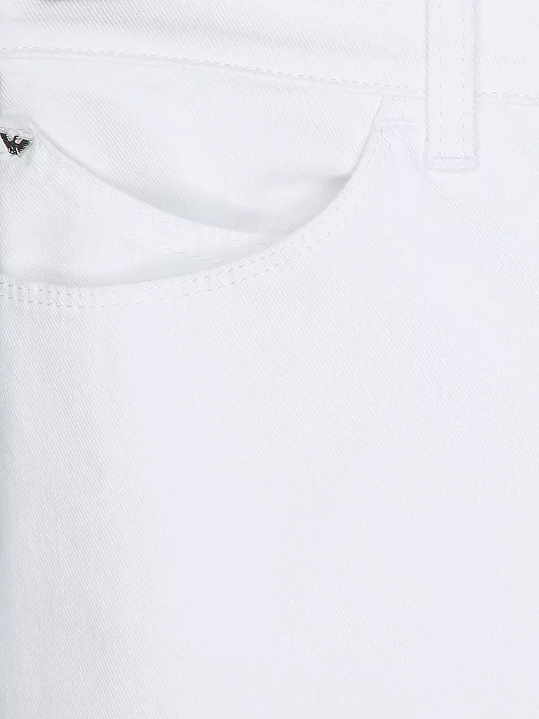 EMPORIO ARMANI Jeans Straight Fit  weiss