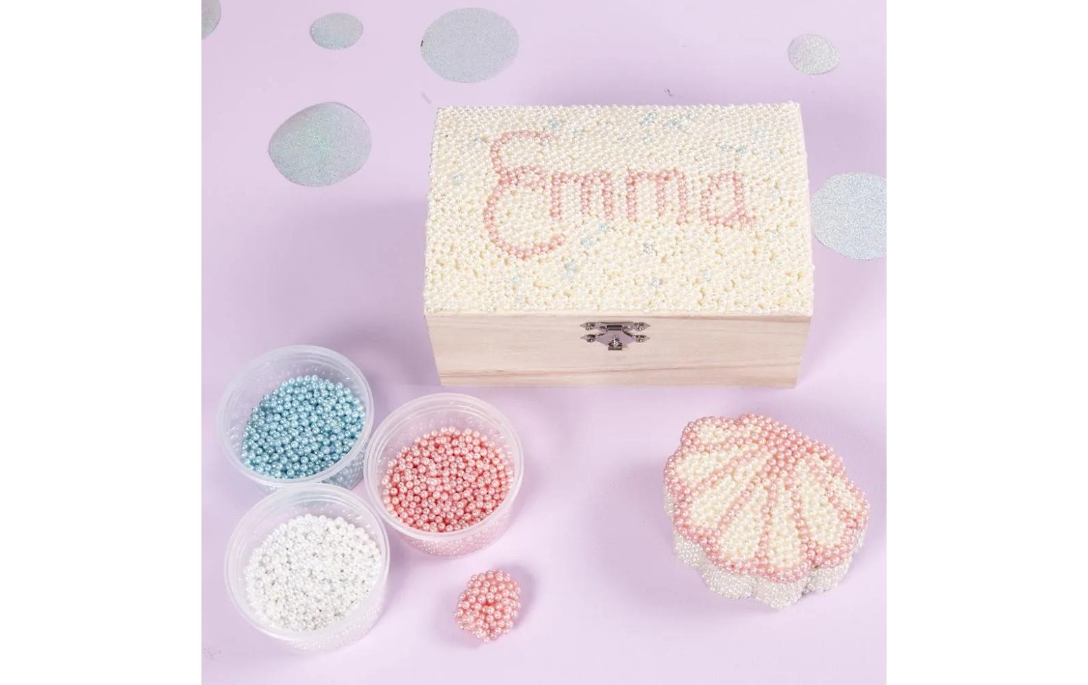 Modelliermasse Pearl Clay Pink, Lila, WeissPearl Clay Modelliermasse
