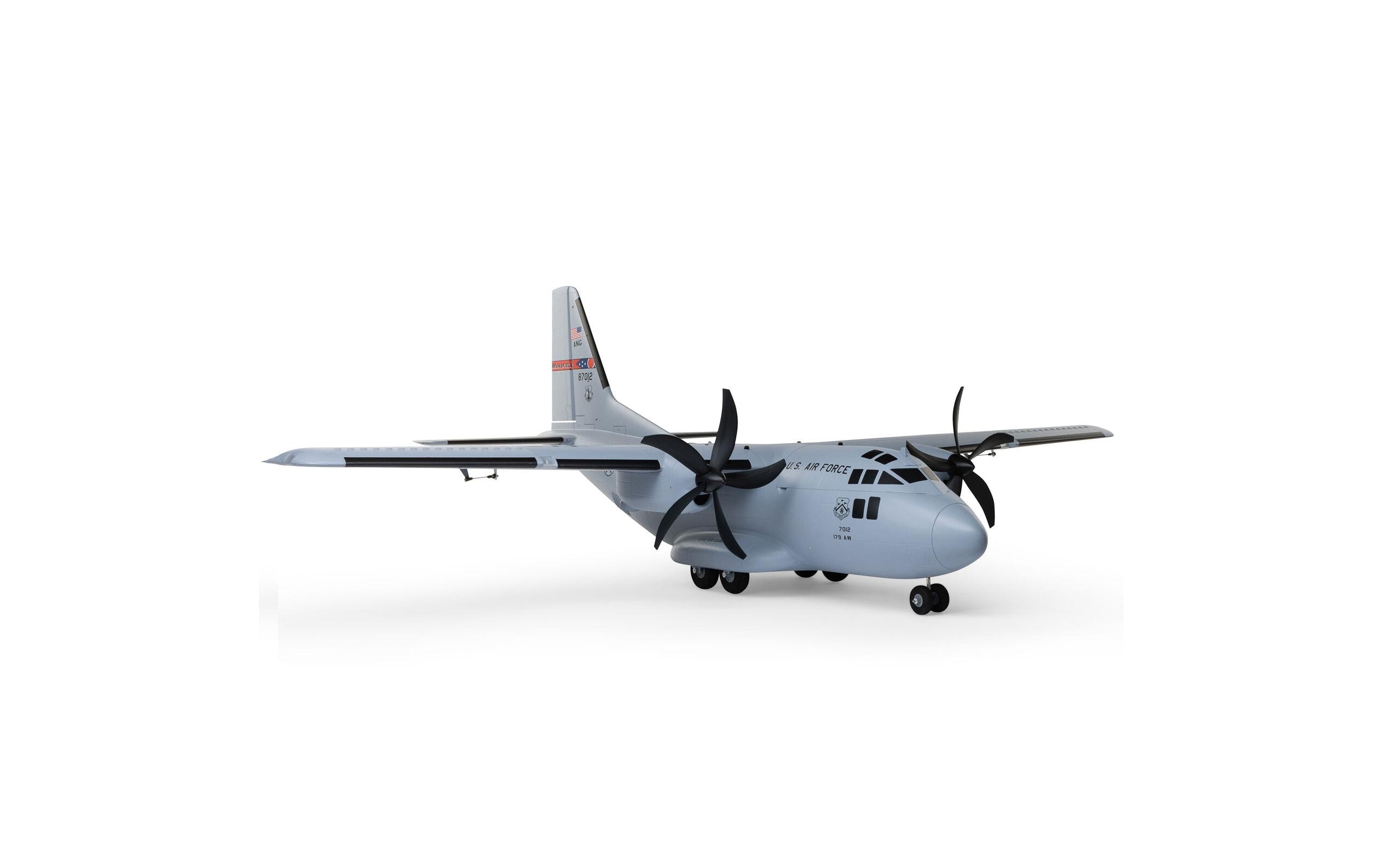 Transportflugzeug EC-1500 Twin 1.5 m BNF Basic<br>2-Motoriges Frachtflugzeug mit Spektrum Technik