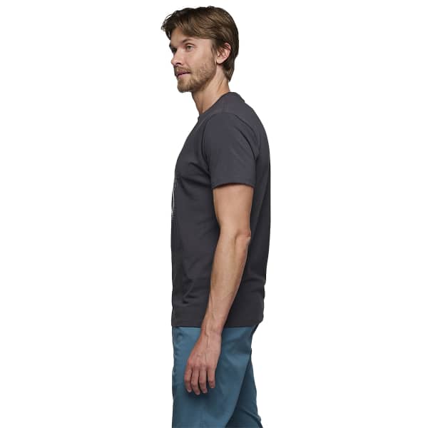 T-shirt escalade BLACK DIAMOND CHALKED UP 2.0 SS TEE CHARCOAL