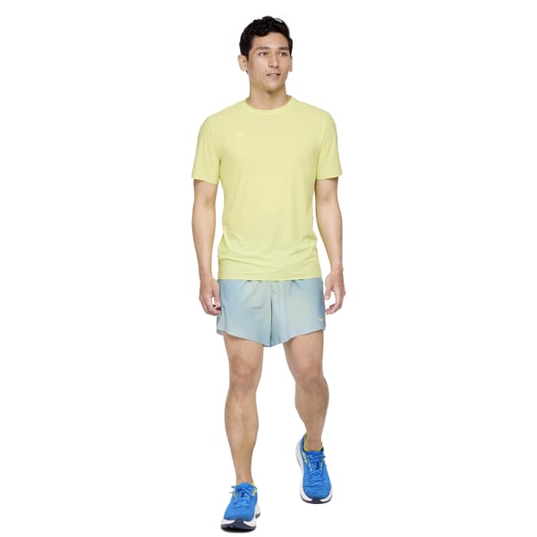 T-shirt trail HOKA ONE ONE AIROLITE RUN SHORT SLEEVE LETTUCE