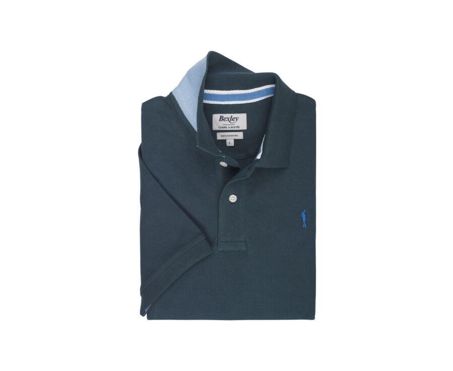 Polo homme Vert Sombre - ANDY II