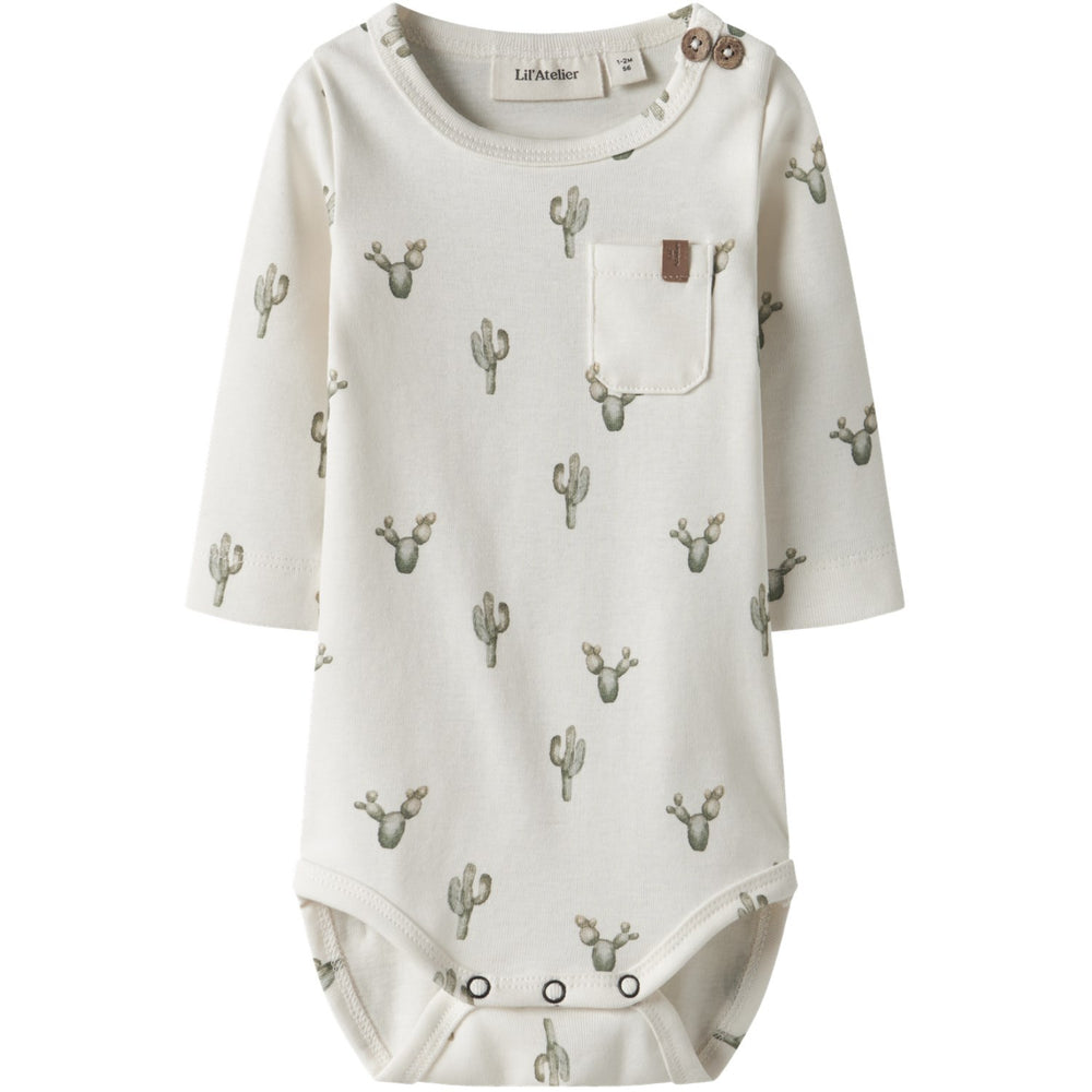 Køb Lil'Atelier Coconut Milk Cactus Nbmlayo Sev Ls Slim Body Lil