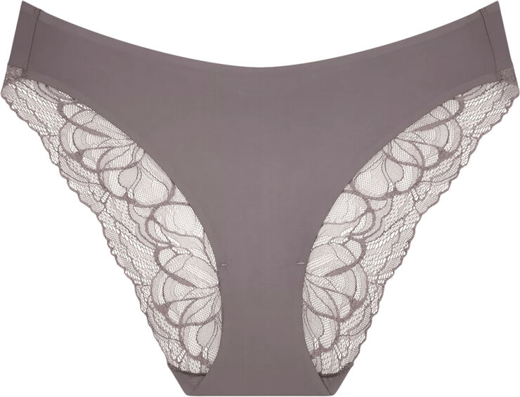Triumph Body Make-Up Illusion Lace Highleg Tai Pigeon grey