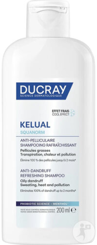 Ducray Kelual Squanorm Shampoing Rafraichissant 200ml