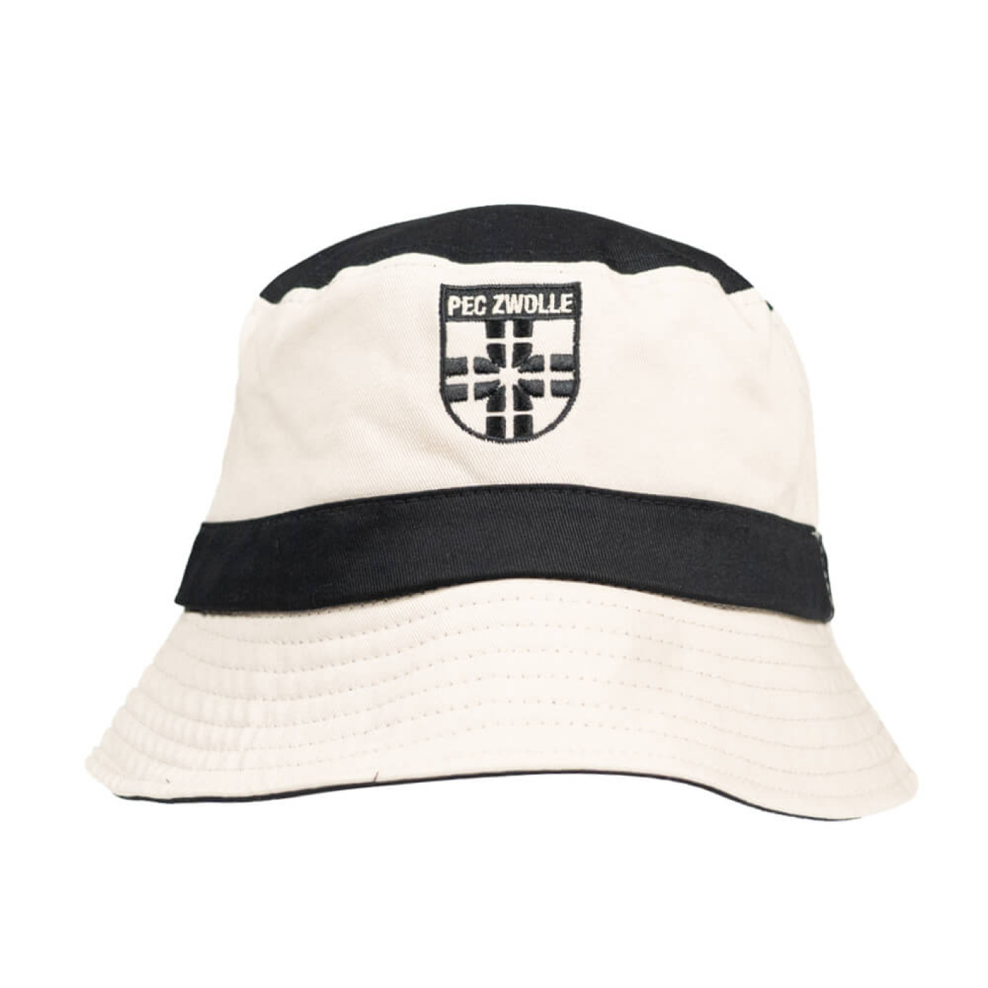 PEC Zwolle Bucket Hat 2024-2025 Beige Zwart