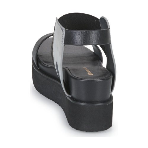 United nude - RICO SANDAL - Noir / Argenté