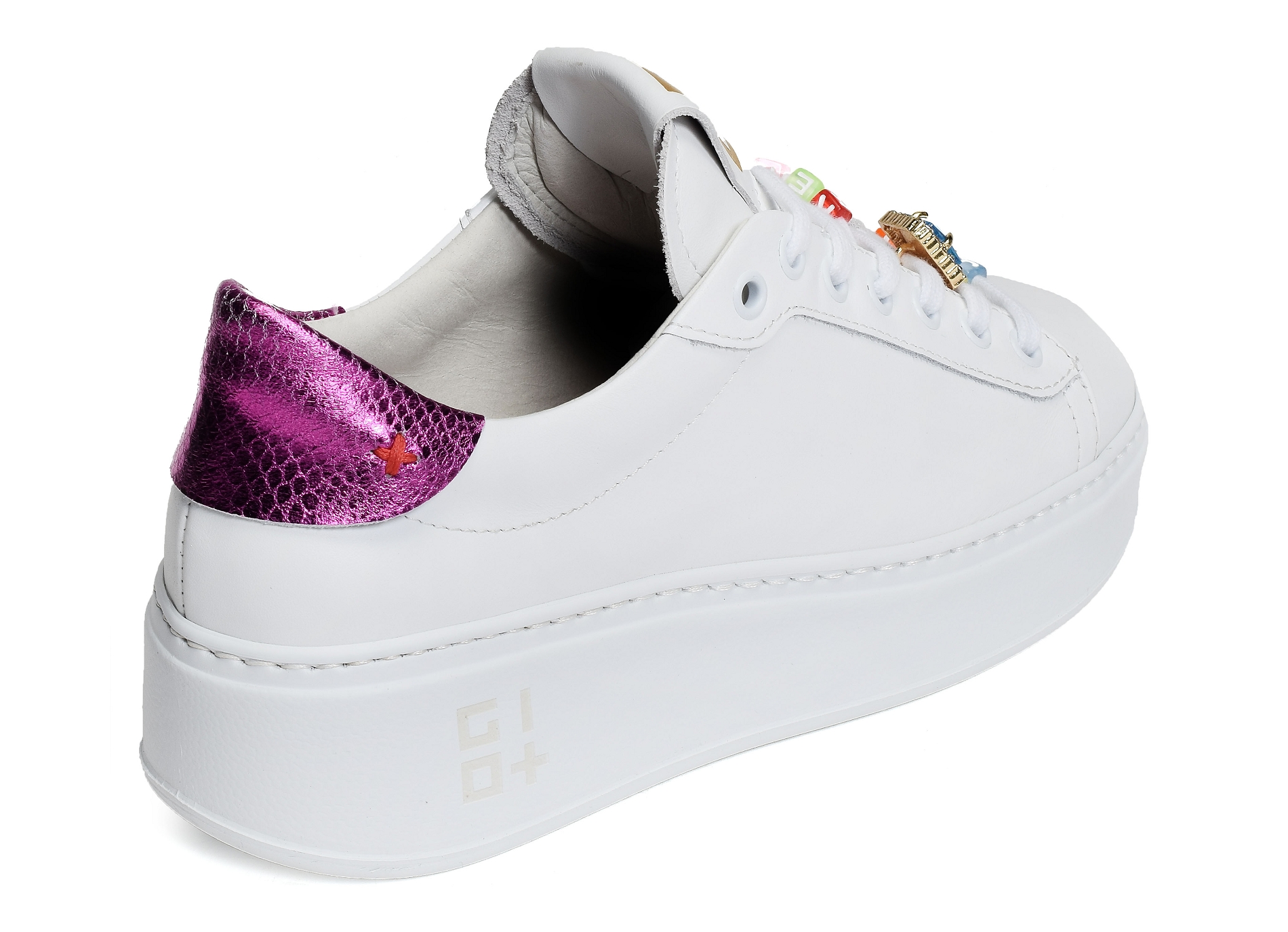 Pia 53 blanc fuchsia