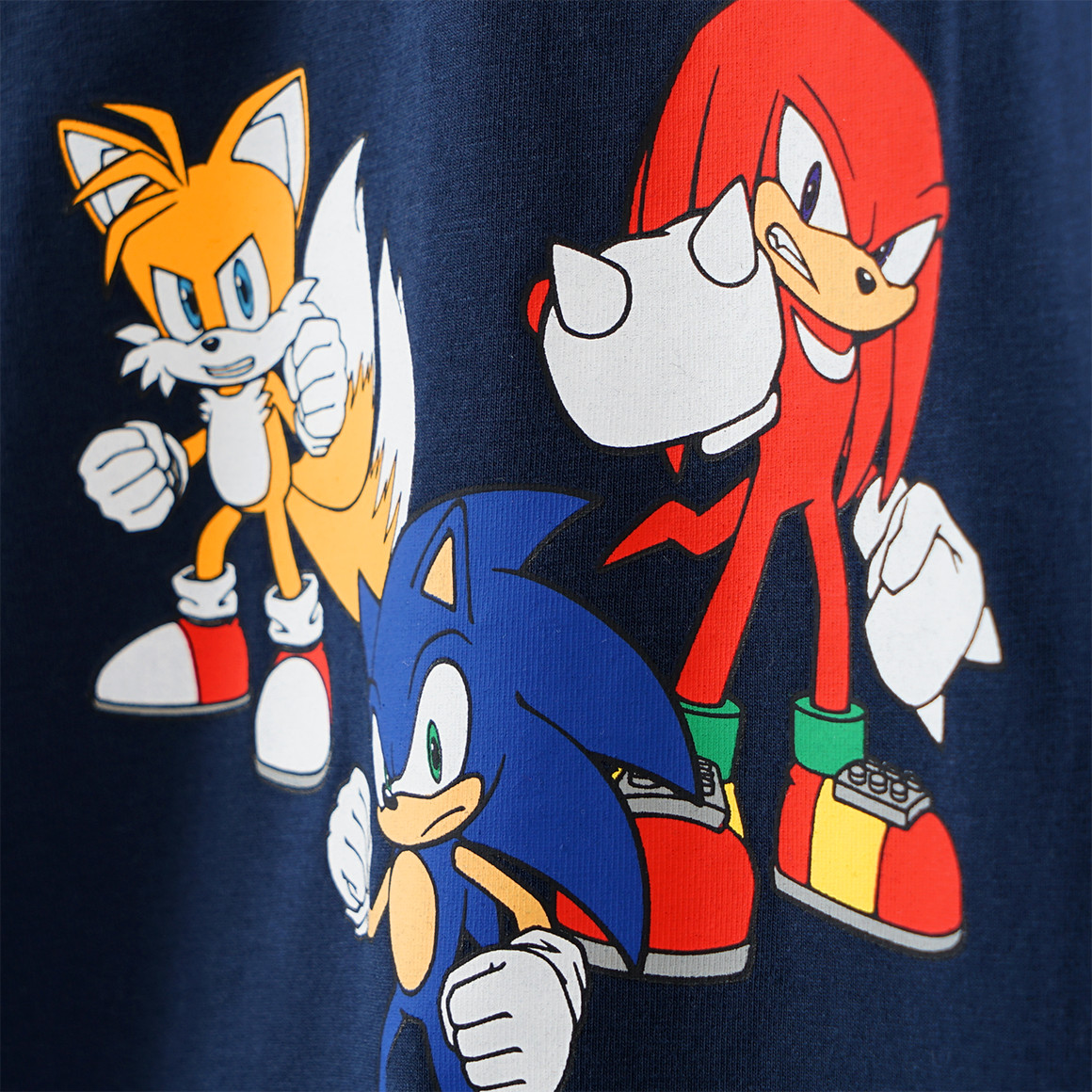 Topolino Sonic T-Shirt mit Print dunkelblau