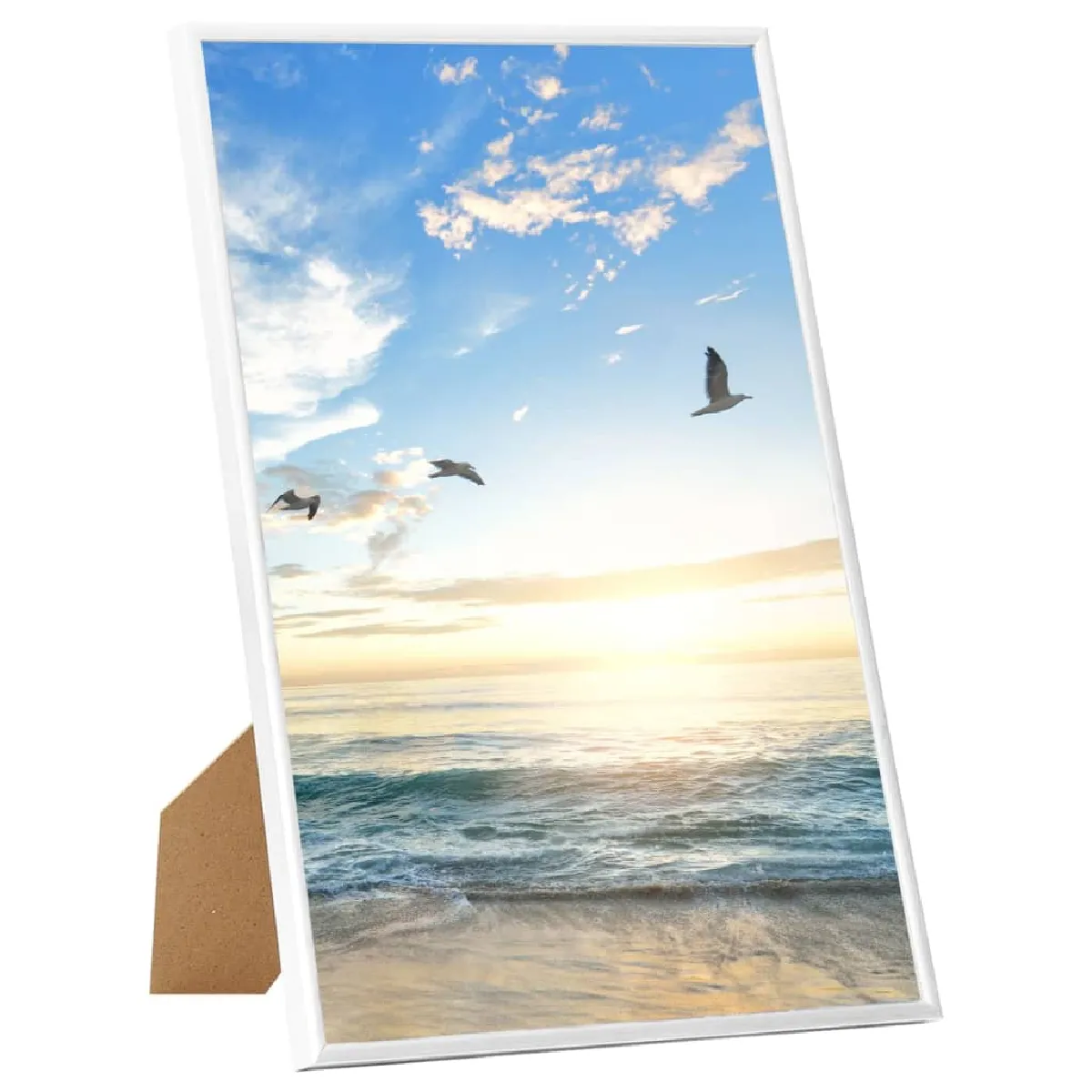 vidaXL Cadre photo Collage Blanc