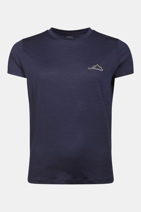 Ayacucho Ayacucho Ridge Trail Merino T-Shirt Print Dames