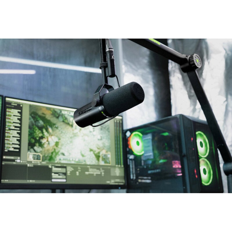 Shure SM7dB dynamische studiomicrofoon met ingebouwde preamp