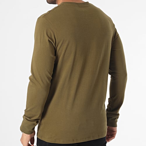 Tee Shirt Manches Longues New Core A5VM1 Vert Kaki