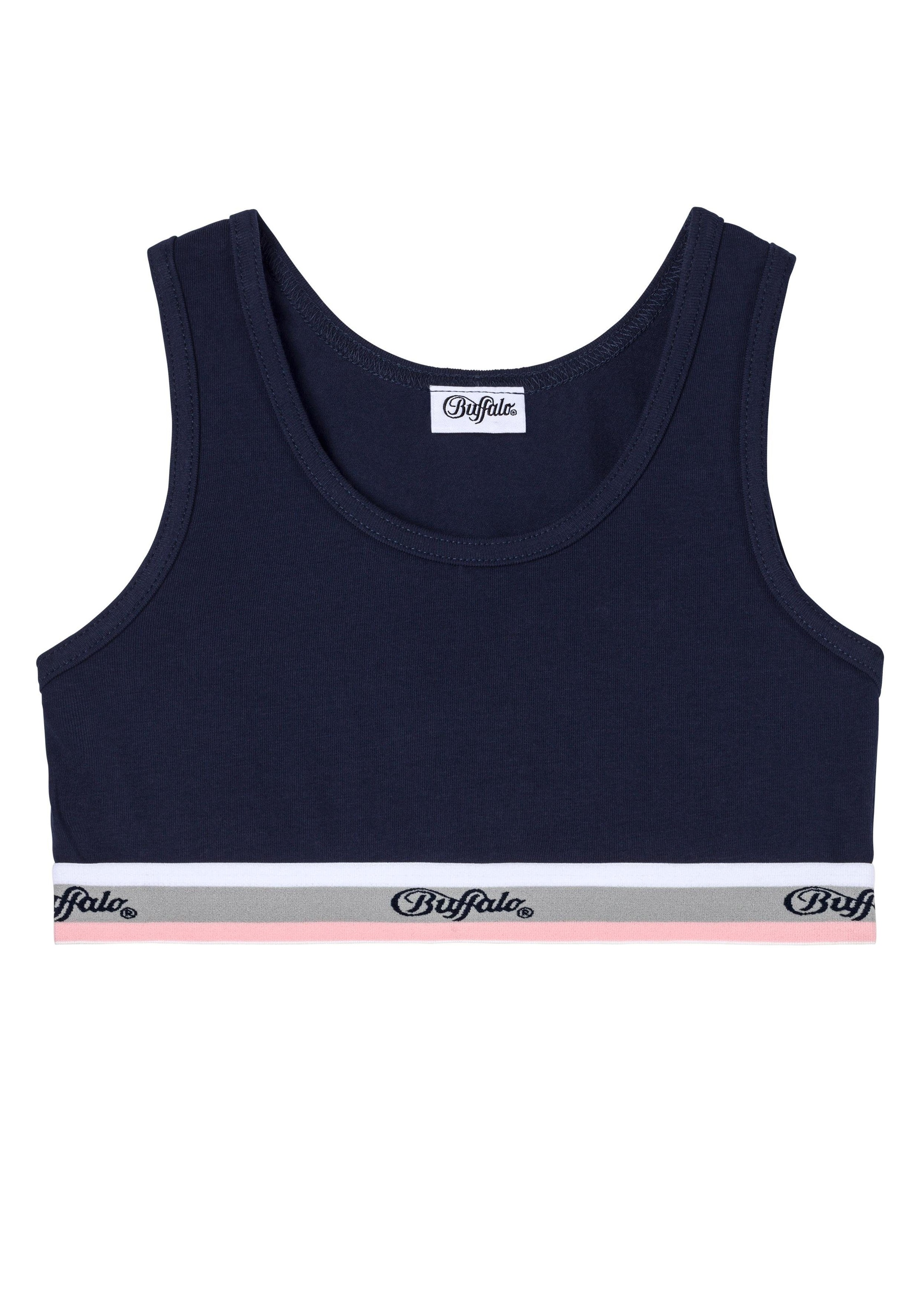 Buffalo Set: Bustier, 4 Stk. klassisch in schlichtem Design