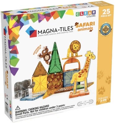MAGNA-TILES Safaridyr Byggesett 25 Deler