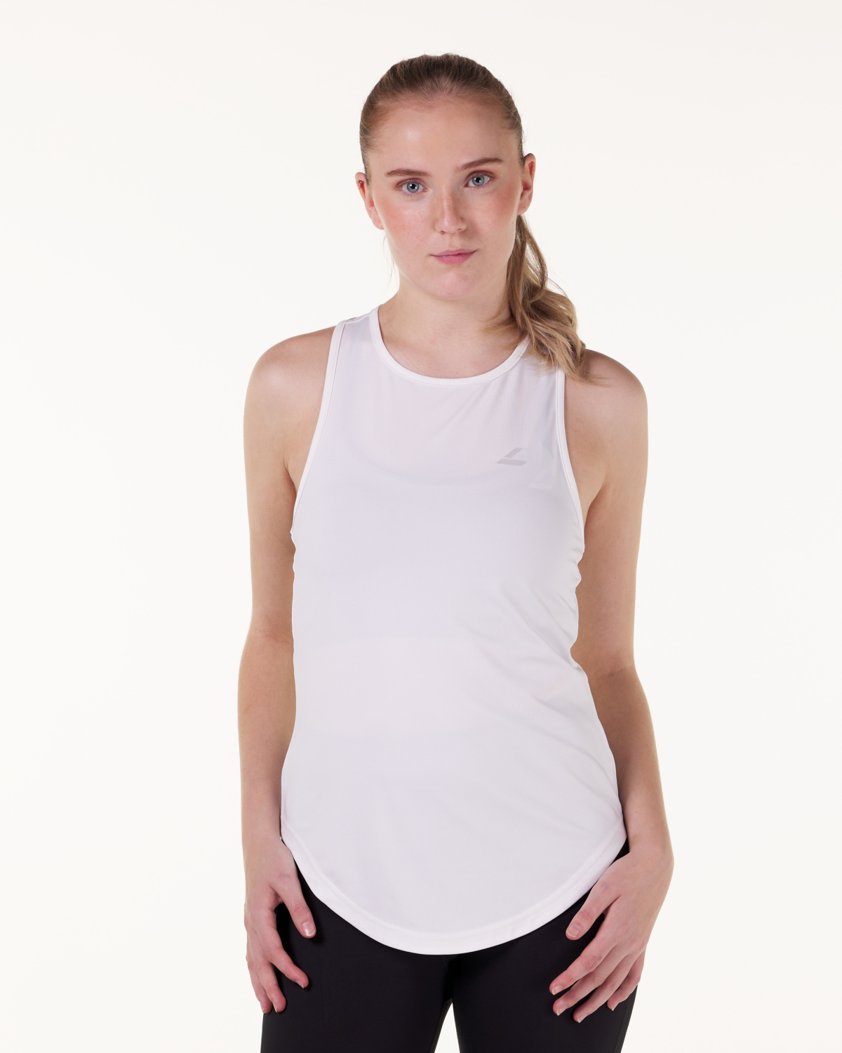 LEVITY Essential Racerback Tank White 22