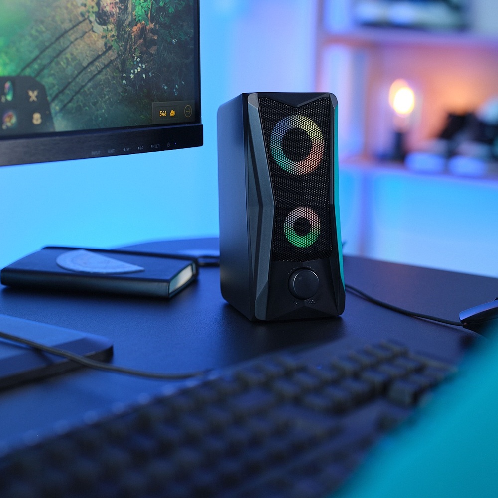 Trust GXT 606 Javv RGB-beleuchtetes 2.0 PC-Lautsprecherset