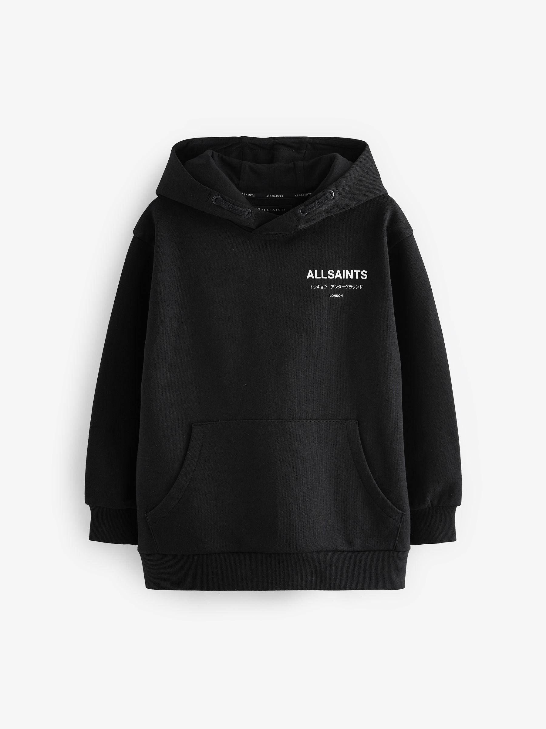 Zwart - smALLSAINTS Oversized Underground Pullover Hoodie