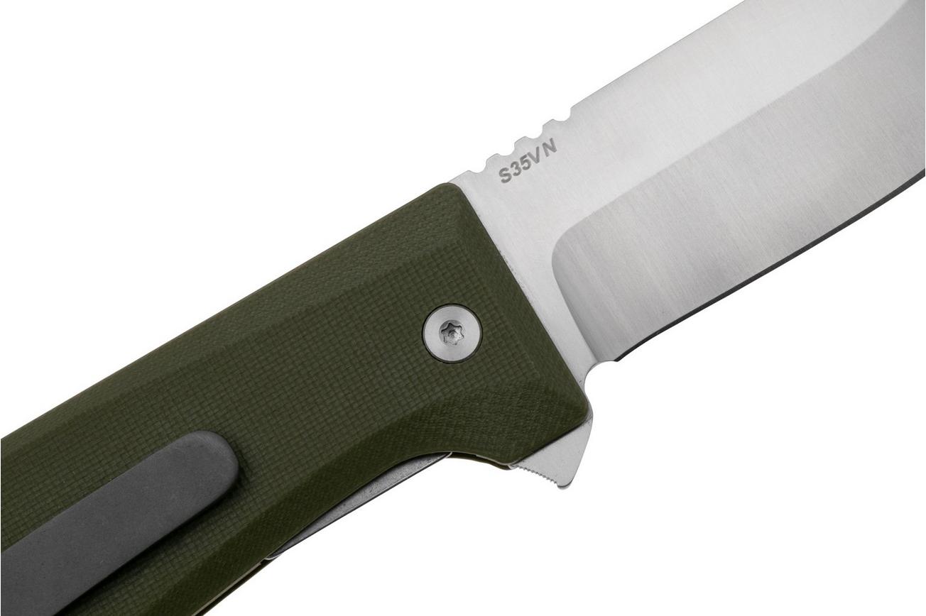 WESN Allman SN04-2, CPM S35VN, OD Green G10, zakmes