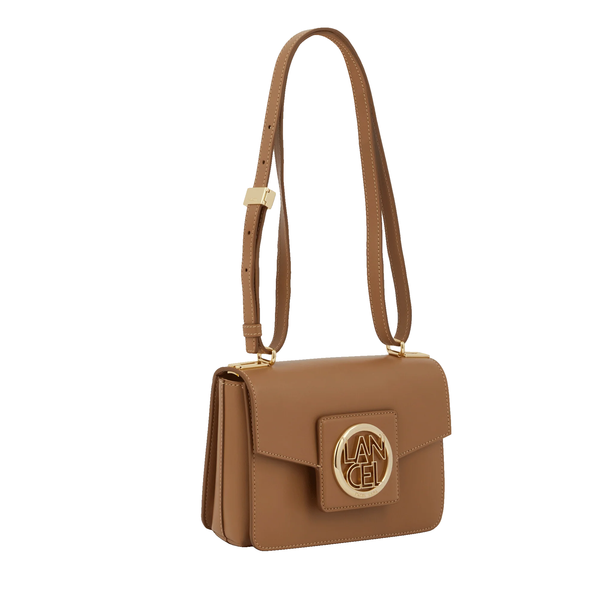 Sac rabat Roxane de Lancel-Granit/Doré