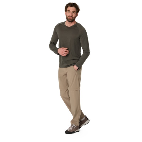 Heber Peak - MerinoCool165 EvergreenHe. L/S - Haut en mérinos