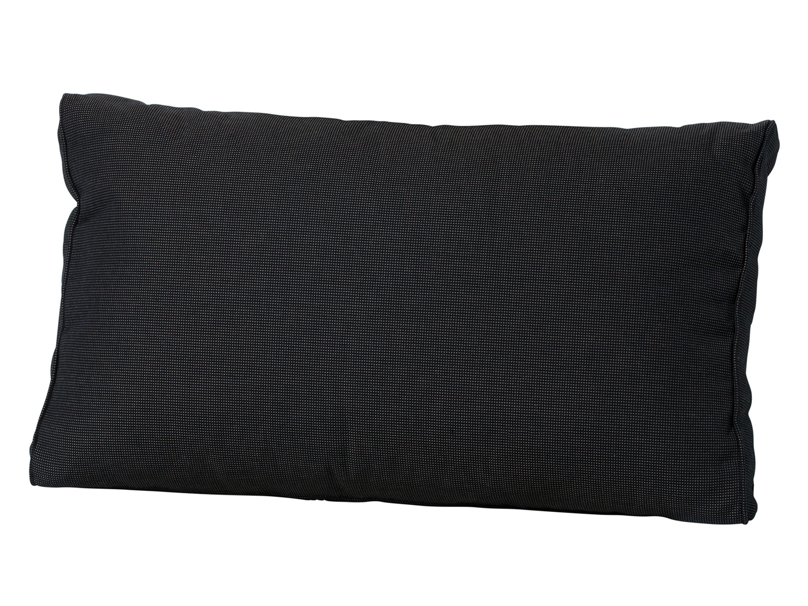Madison Luxe Rib Black 60 x 40 cm loungekussen - Rugkussen