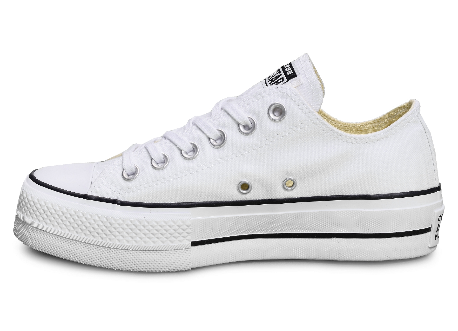 Chuck taylor plato blanc