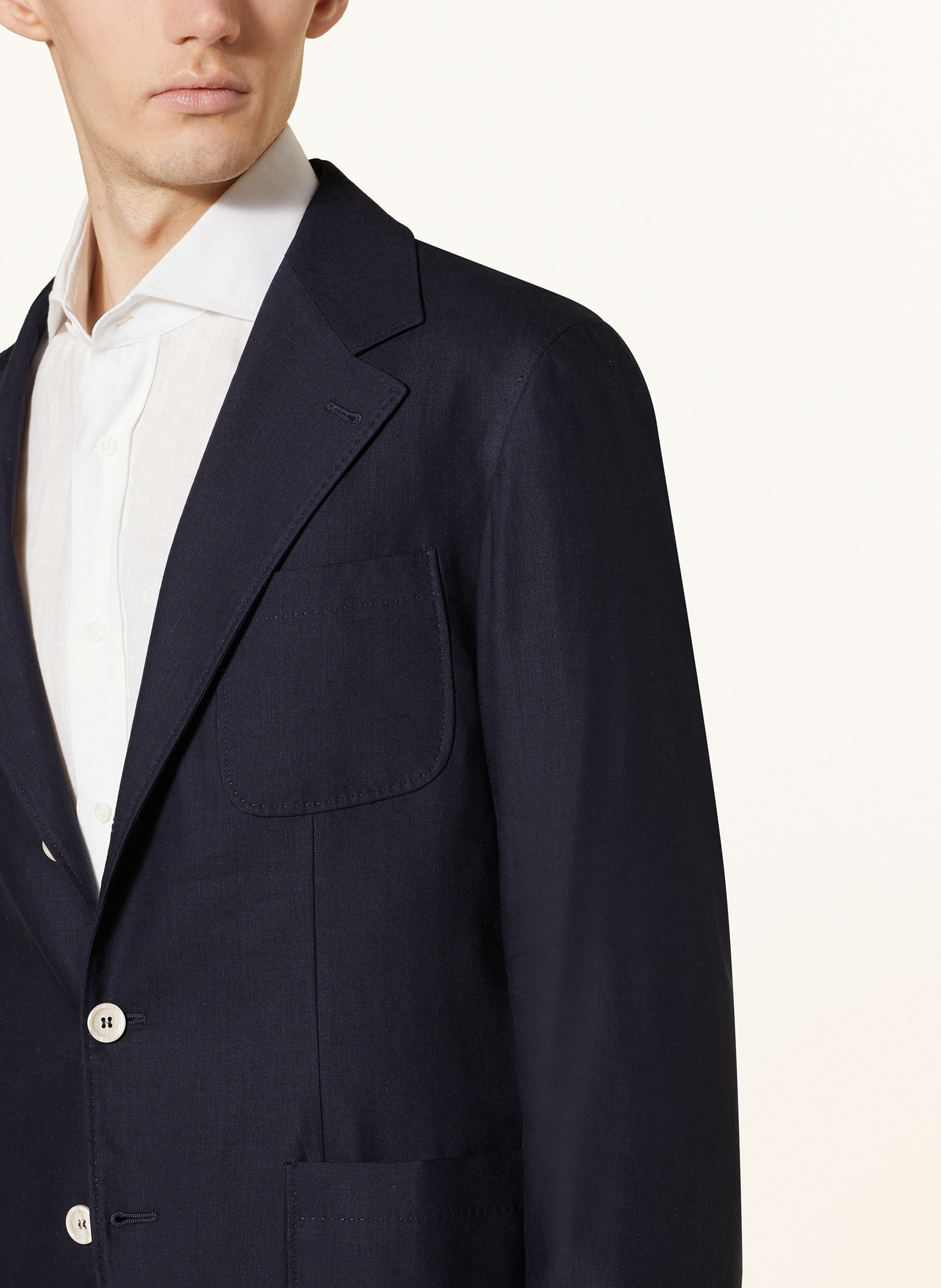 BRUNELLO CUCINELLI Sakko Slim Fit mit Leinen