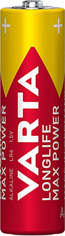 Varta Longlife Max Power AA-batterier (4-pak)